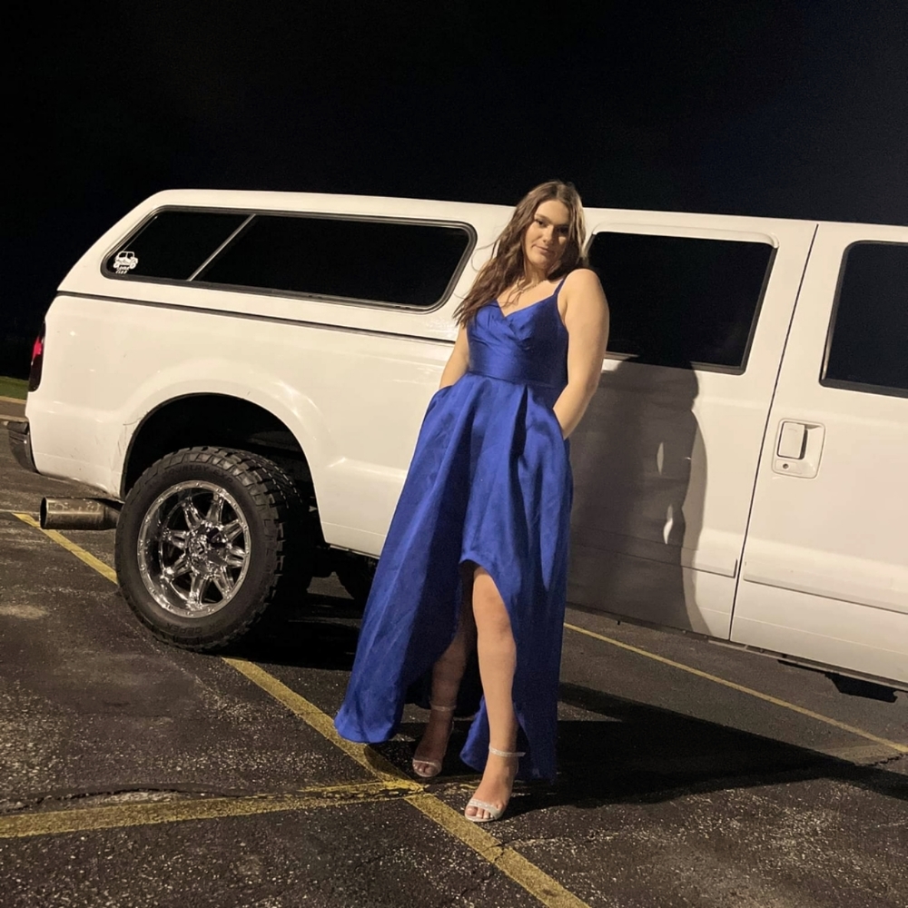 COPY - EUC Royal Blue Prom Dress